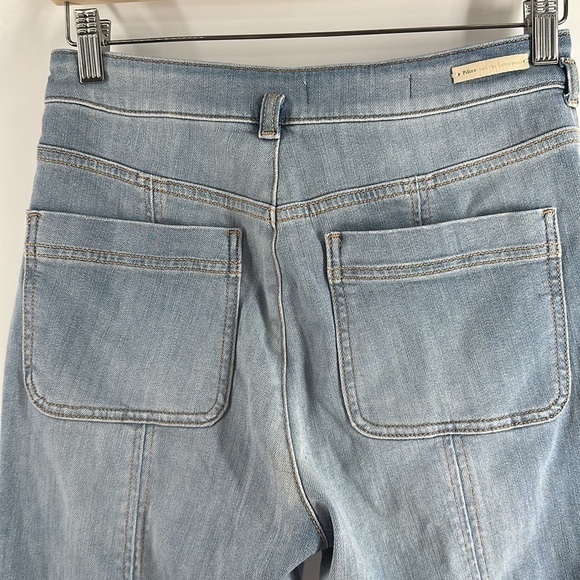 Anthropologie Pilcro jeans light denim front seam sz 26 - Picture 6 of 11